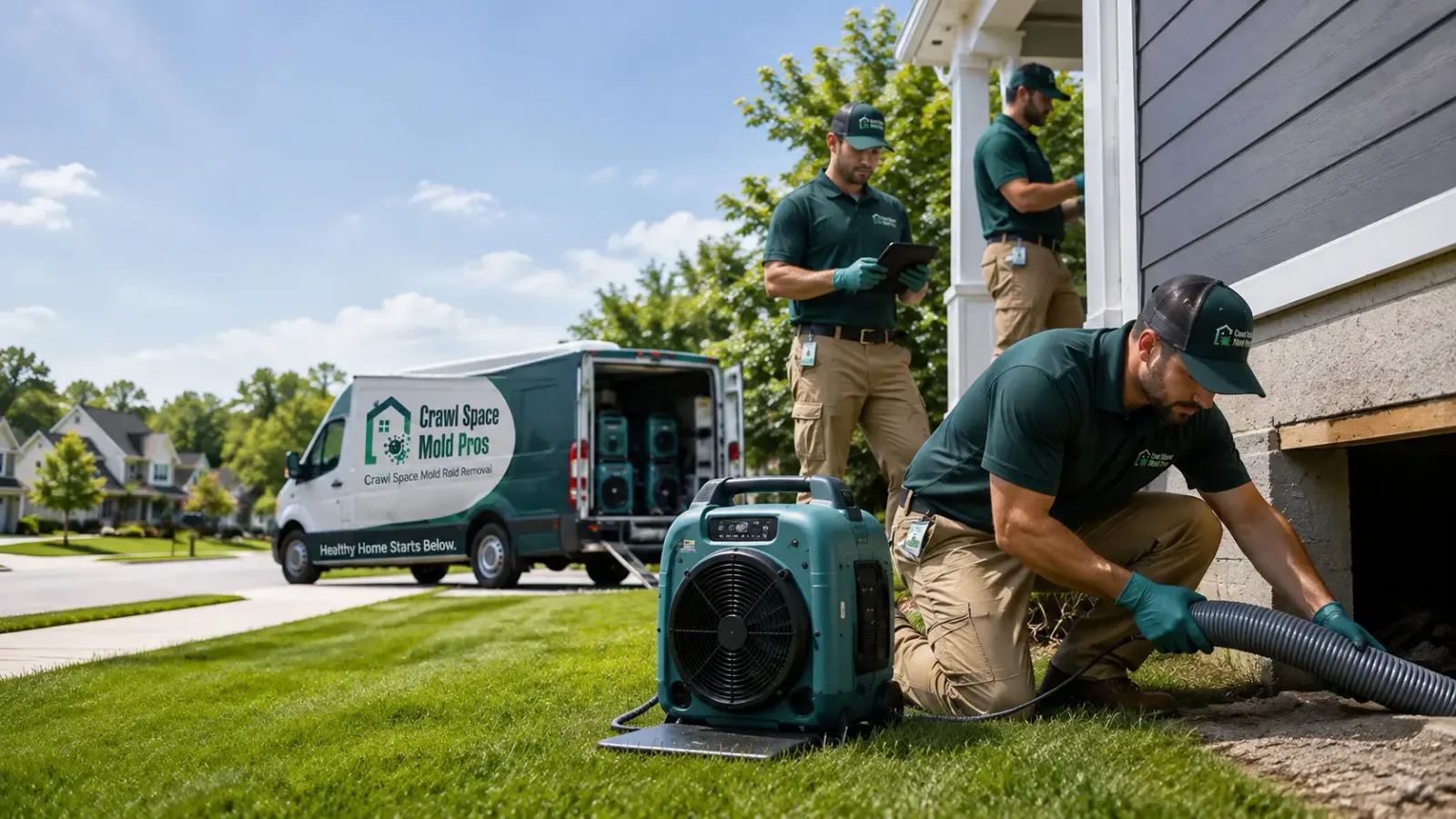 Crawl Space Mold Removal in Catawissa, PA